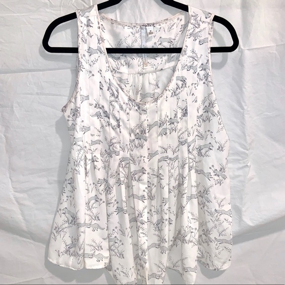 LC Lauren Conrad Tops - ✨ Print Blouse